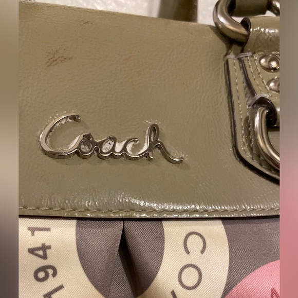 Coach Pink and Gray Women's Bag - Picture 9 of 14